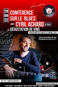 Conférence sur le blues avec Cyril Achard