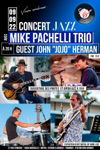 Mike Pachelli Trio + guest John Herman