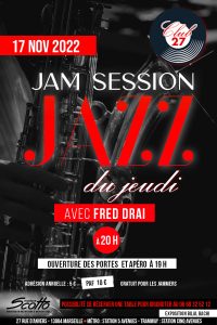 Jam session jazz avec Fred Drai