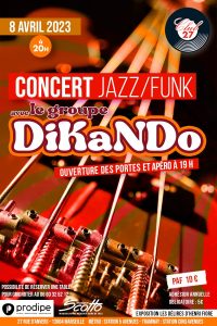Concert Jazz/Funk avec le groupe DiKaNDo