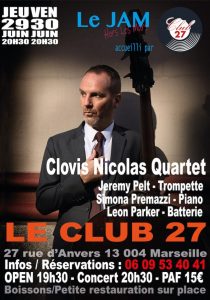Clovis Nicolas Quartet