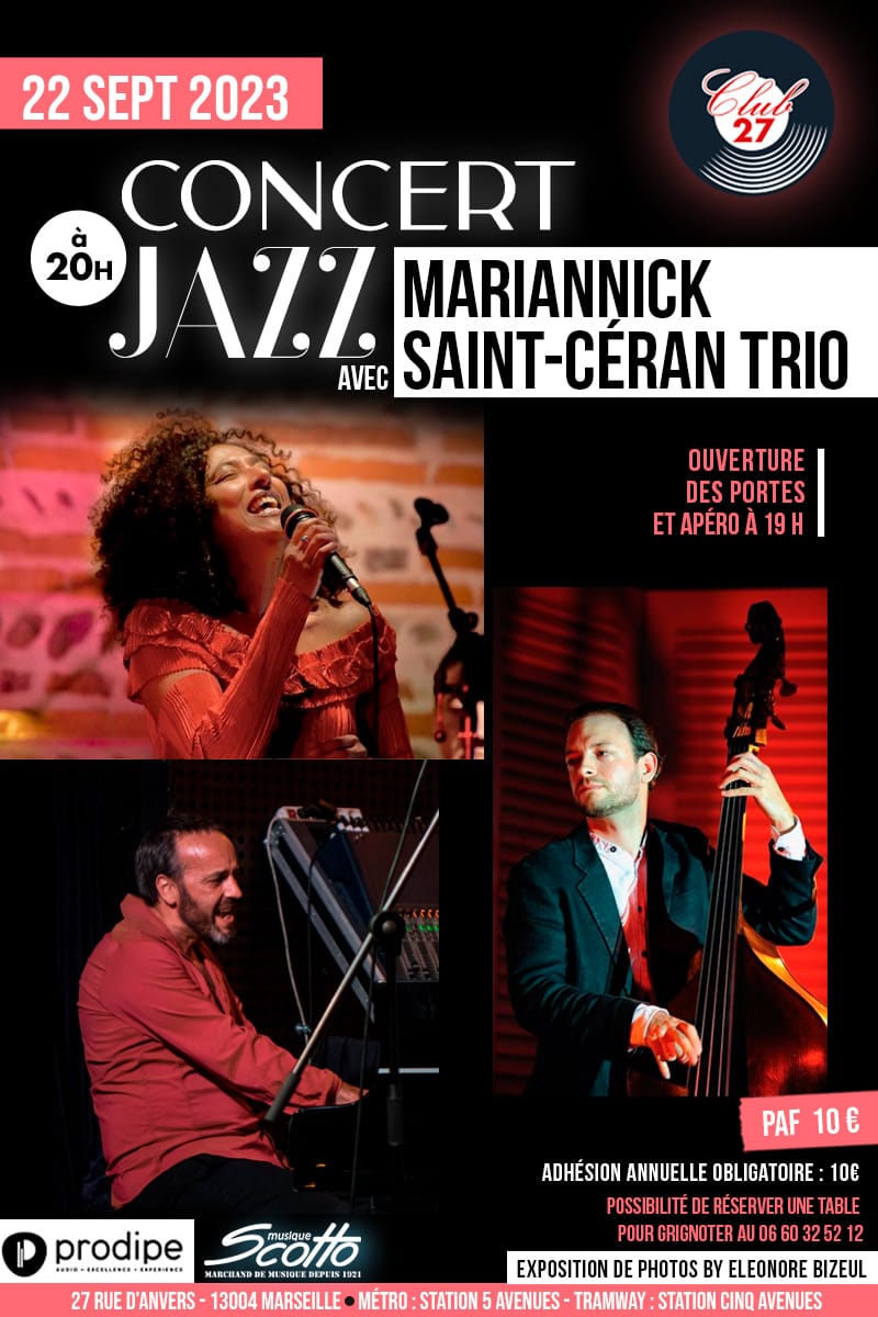 Mariannick Saint-Ceran Trio