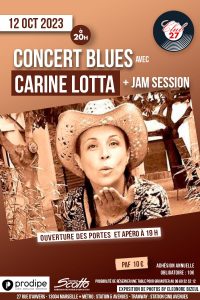 Carine Lotta concert Blues
