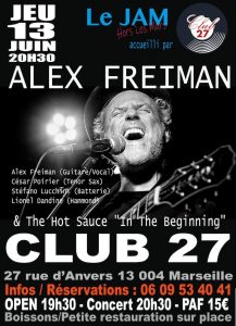 Alex Freiman & The Hot Sauce "In The Beginning"