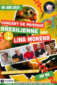 Concert de Musique Brésilienne avec Lina Morena