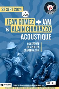 Jam Acoustique Jean Gomez & Alain Chiarazzo