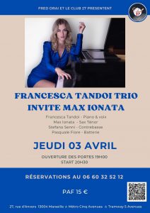 Francesca Tandoi Trio