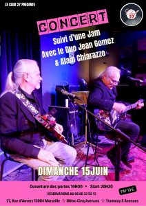 Jam Acoustique Jean Gomez & Alain Chiarazzo