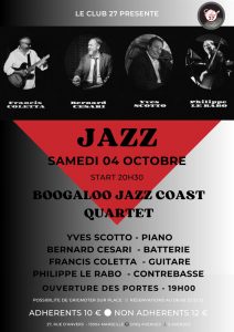 Boogaloo Jazz Coast Quartet