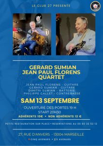 Gérard Sumian Jean Paul Florens Quartet