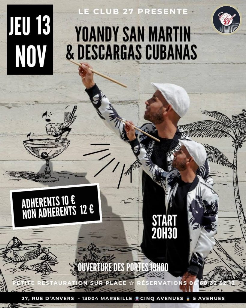 descargas-cubanas-13-novembre-2025 Yoandy San Martin & Descargas Cubanas