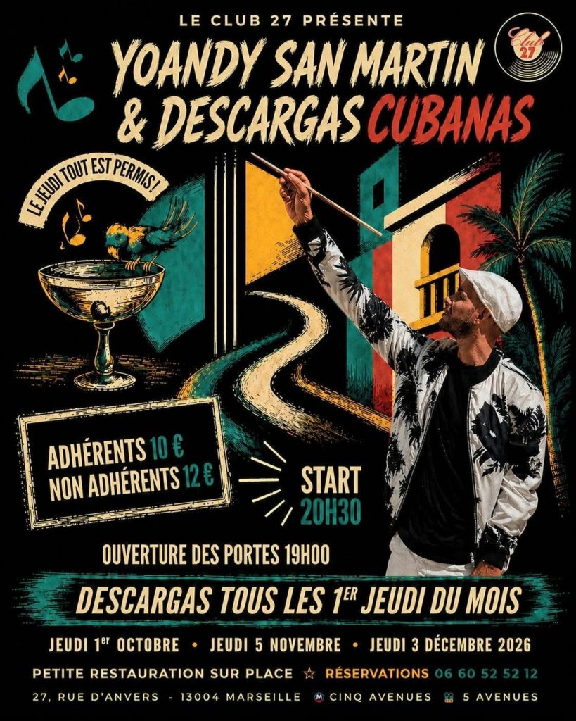 descargas-cubanas-01-octobre-2026 Yoandy San Martin & Descargas Cubanas