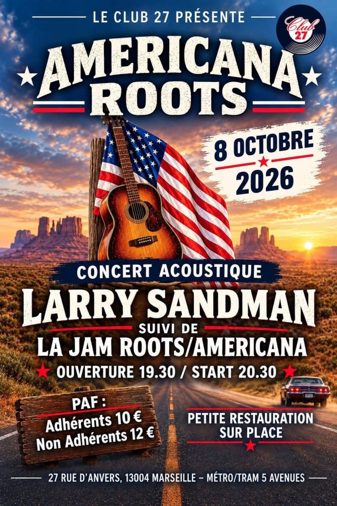larry-sandman-08-octobre-2026 Americana Roots - Larry Sandman